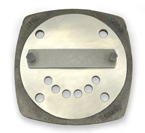 PLACA CABEOTE COMPRESSOR OM355 (90MM)