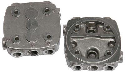 CABECOTE COMPRESSOR WABCO MERCEDES-BENZ 355 90MM (ALUMNIO)