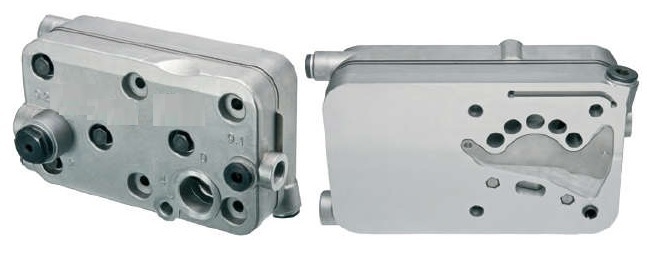 CABEOTE COMPLETO COMPRESSOR WABCO (ALONGADO)