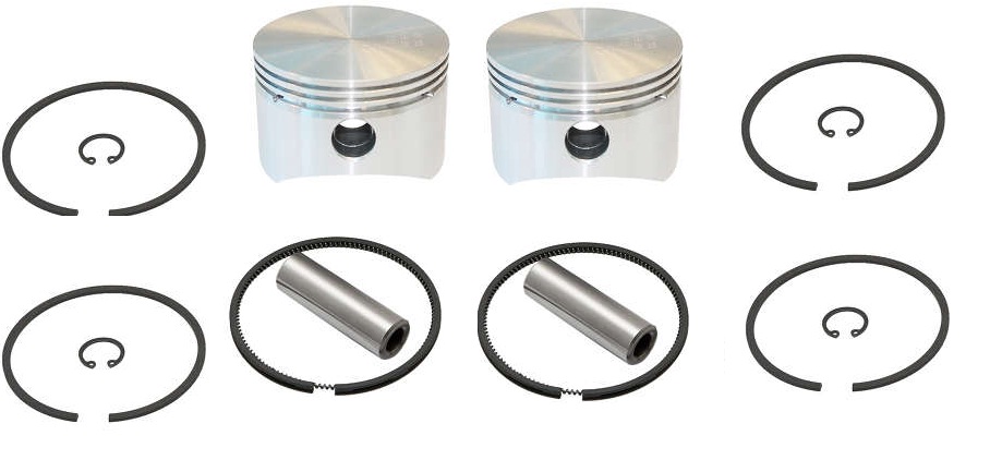 JOGO DE PISTES E ANIS COMPRESSOR KNORR LK-4936 IVECO (0,10) - 86mm
